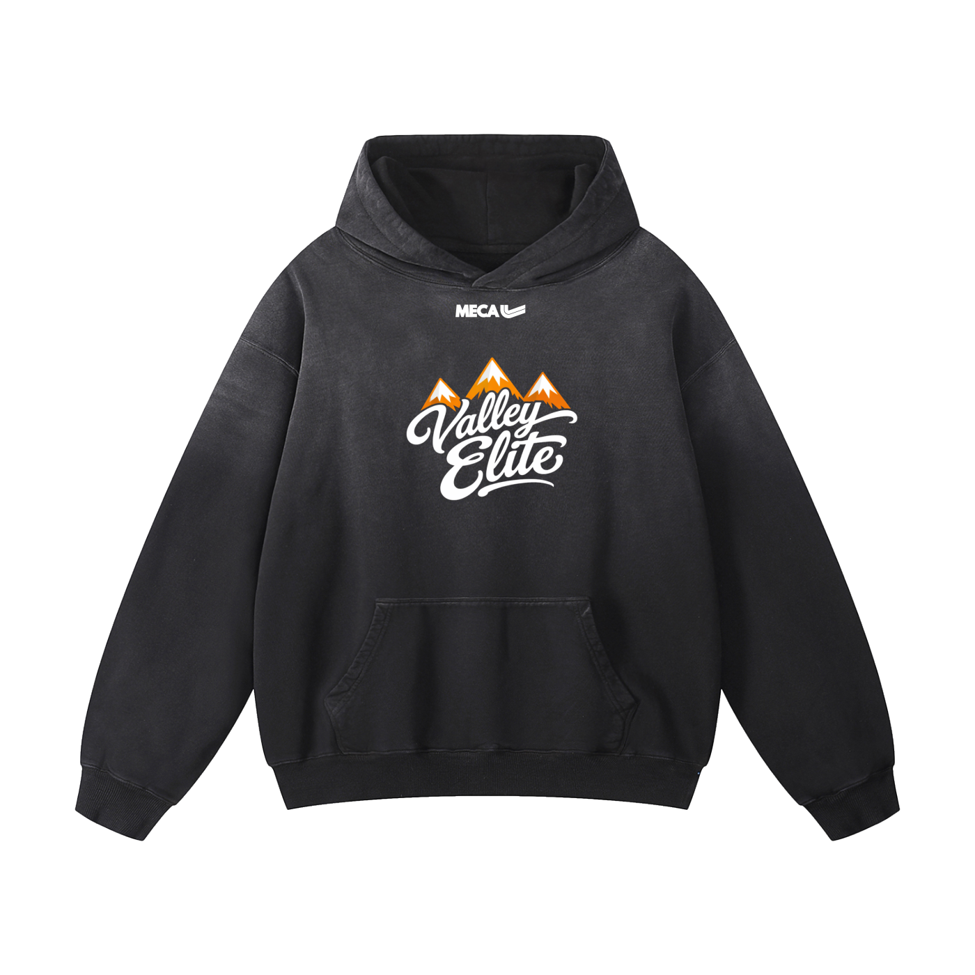 Valley Elite x MECA Heavyweight Sunfade Oversized Hoodie