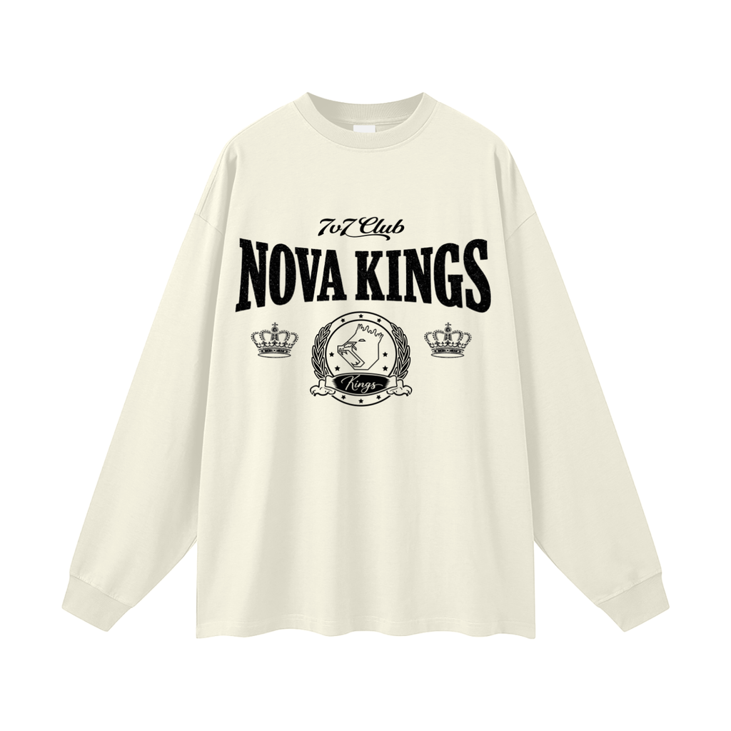 Kings x MECA Oversized Unisex Long Sleeve T-Shirt