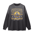 next Level x MECA Gradient Washed Long Sleeve T-Shirt
