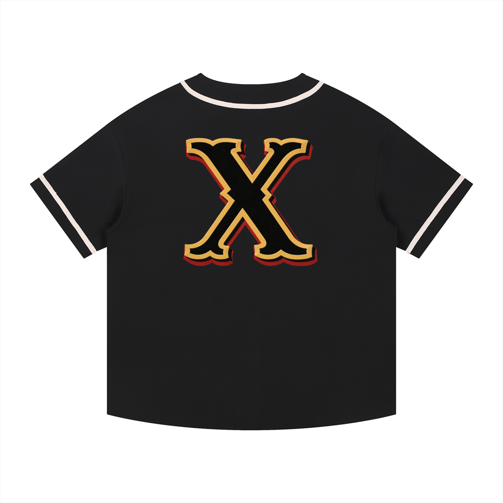 MECA x Select Few Contrast Piped Button-Up Jersey