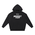 Beast Mode x MECA Contrast Tape Raw Edge Double Layered Hoodie