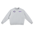 Tilly Coaches Fleece Side Slit Crewneck Sweatshirt