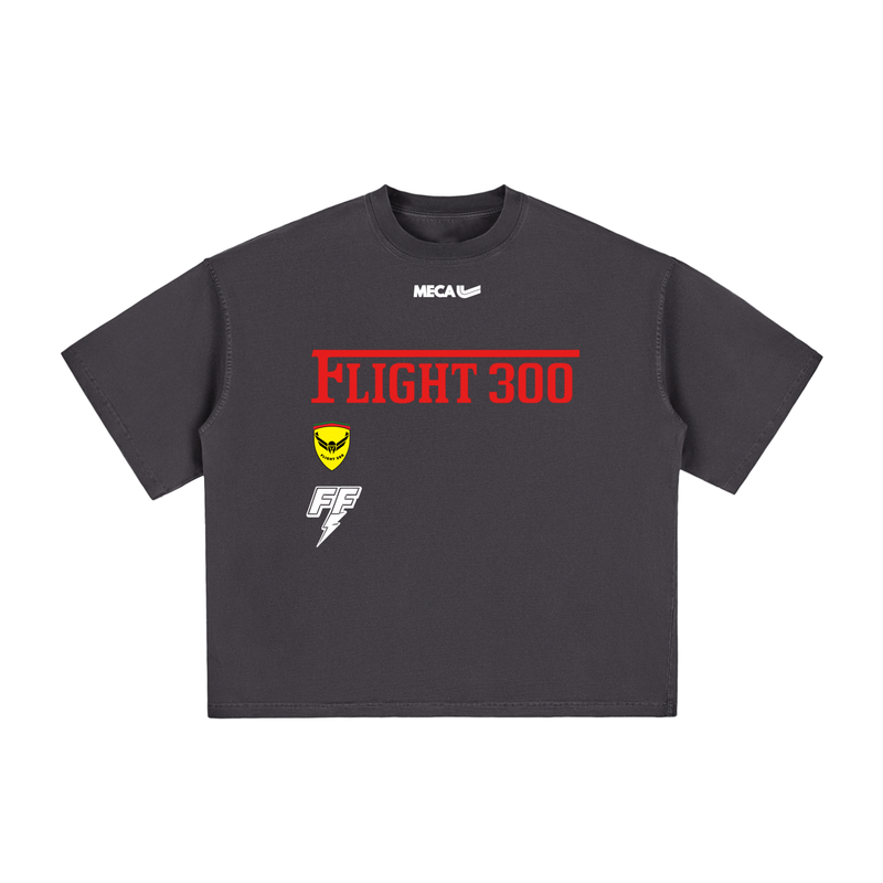Flight x MECA Vintage Washed Boxy T-Shirt 1