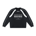BLACK CARD Unisex Color Block Crewneck Sweatshirt