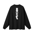BLACK CARD Oversized Unisex Long Sleeve T-Shirt