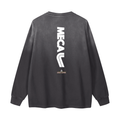 next Level x MECA Gradient Washed Long Sleeve T-Shirt