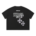 Kings Nationals x MECA  Unisex Waffle Boxy T-Shirt