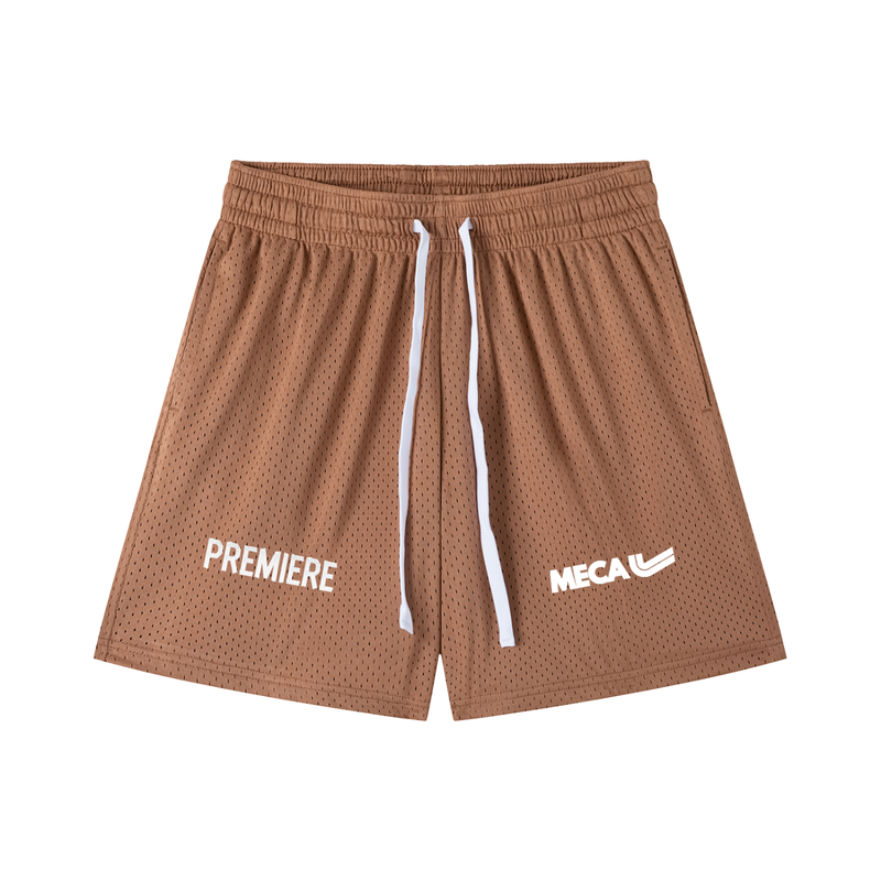 PREMIERE Mesh Drawstring Shorts