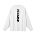 BLACK CARD Oversized Unisex Long Sleeve T-Shirt
