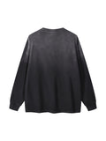 BLACK CARD Gradient Washed Long Sleeve T-Shirt