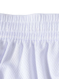 Next Level x MECA Classic Stripe Trim Basketball Shorts