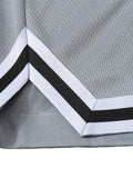 Next Level x MECA Classic Stripe Trim Basketball Shorts
