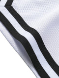 Next Level x MECA Classic Stripe Trim Basketball Shorts