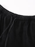 Rated x MECA Vintage Washed Tiger Stripes Short Pants