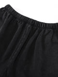 Rated x MECA Vintage Washed Tiger Stripes Short Pants