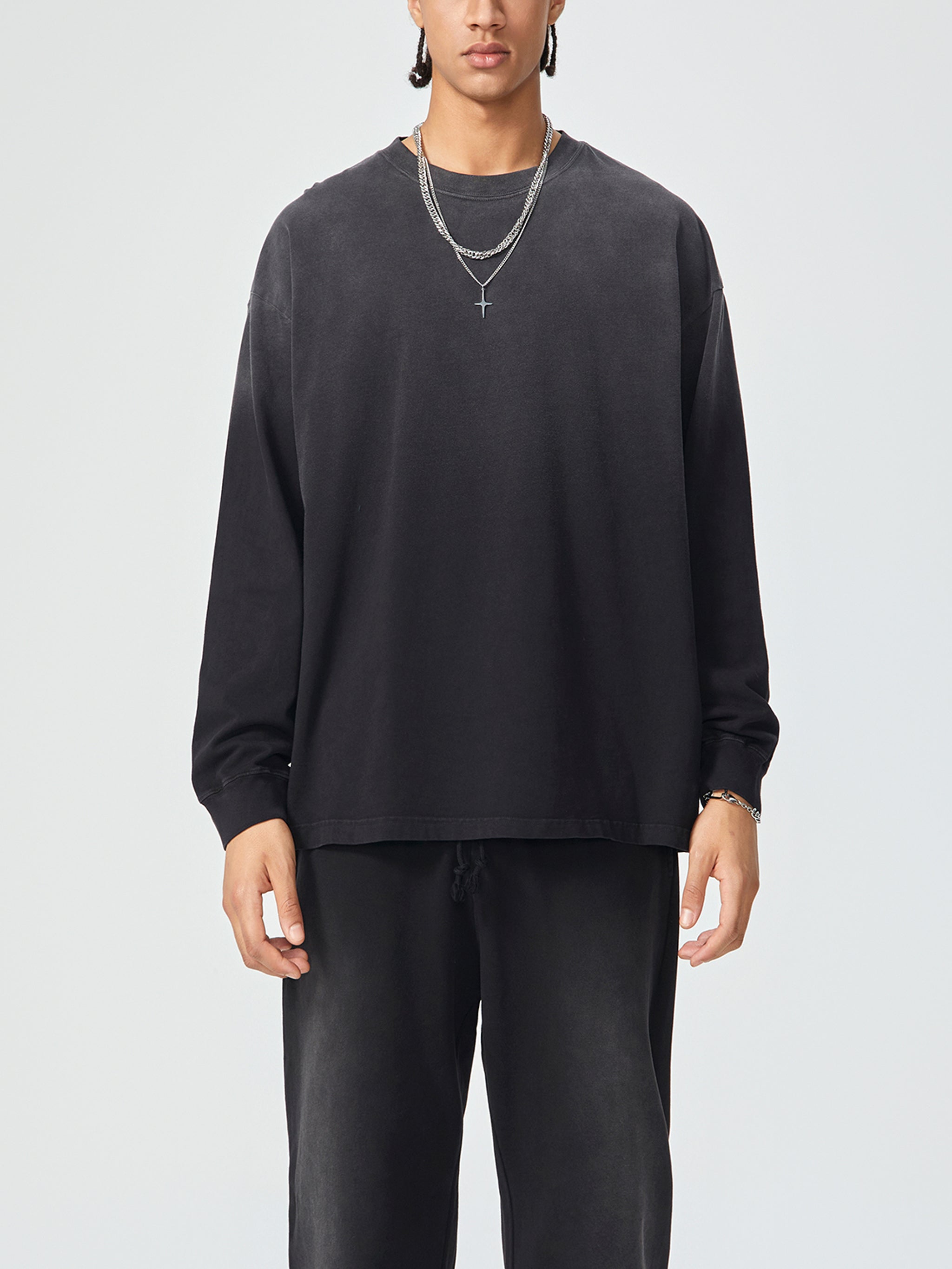 Flight x MECA Gradient Washed Long Sleeve T-Shirt