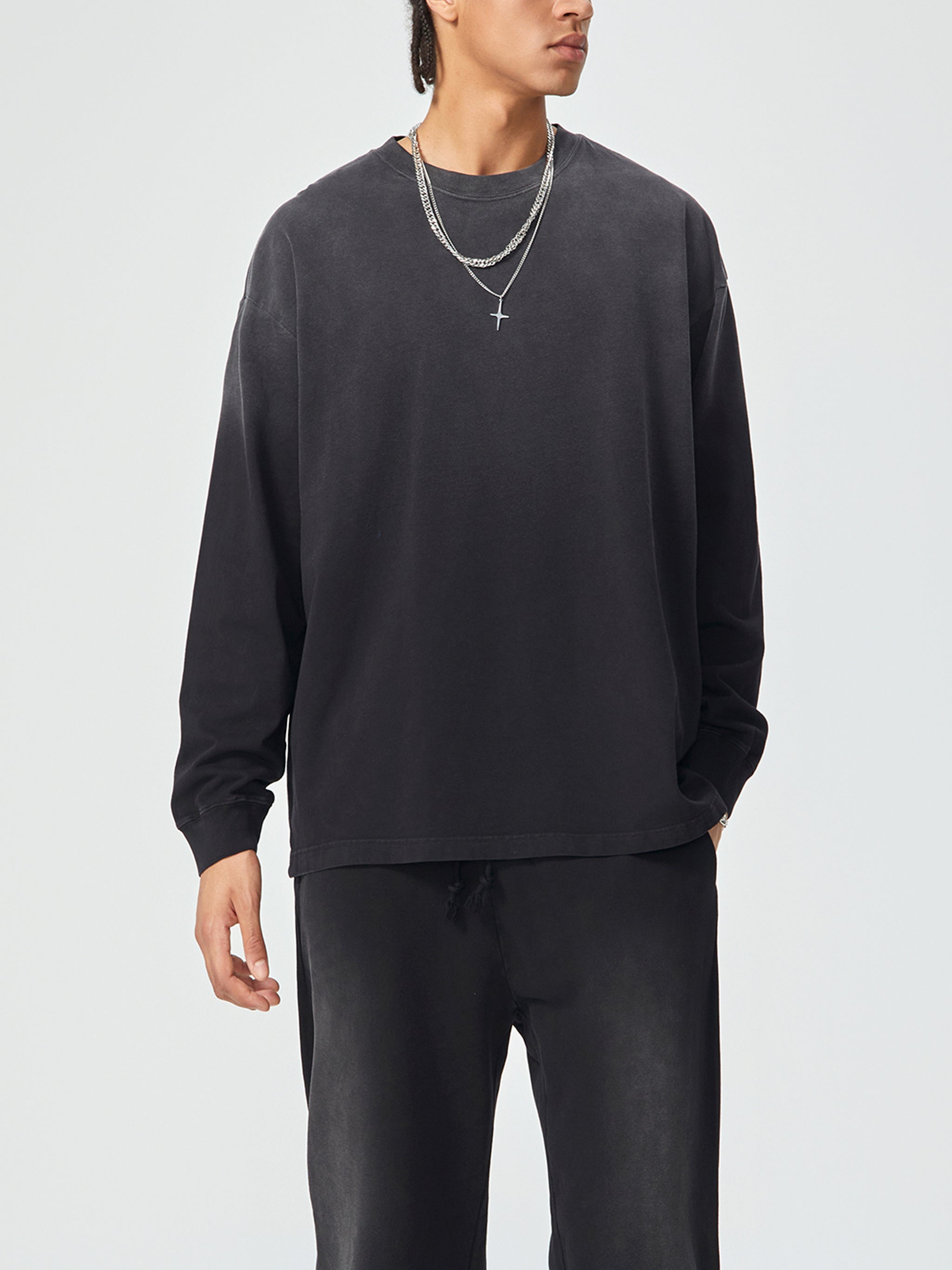 Flight x MECA Gradient Washed Long Sleeve T-Shirt