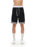 Next Level x MECA Classic Stripe Trim Basketball Shorts