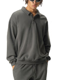 VAG Heavyweight Polo-Collar Sweatshirt