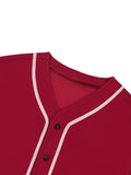 Rated x MECA Contrast Piped Button-Up Jersey