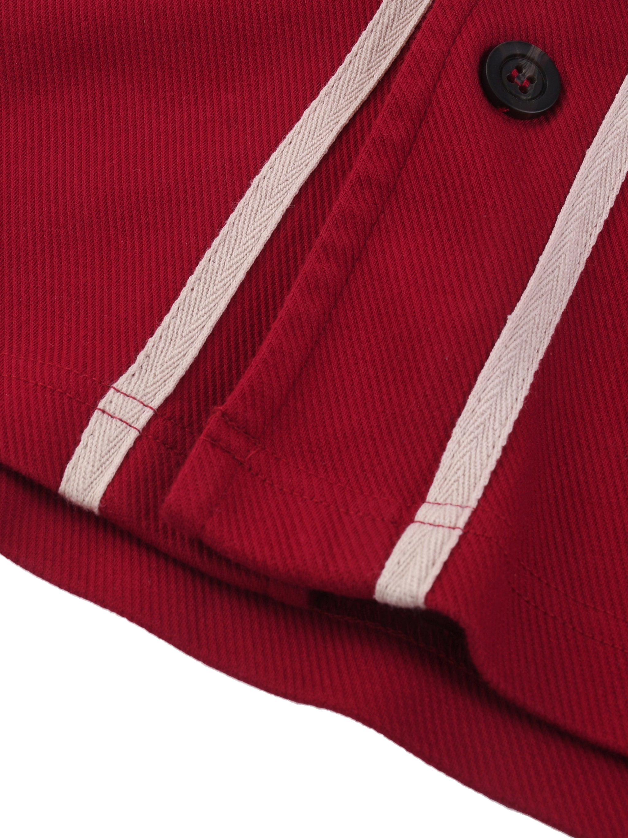 Rated x MECA Contrast Piped Button-Up Jersey