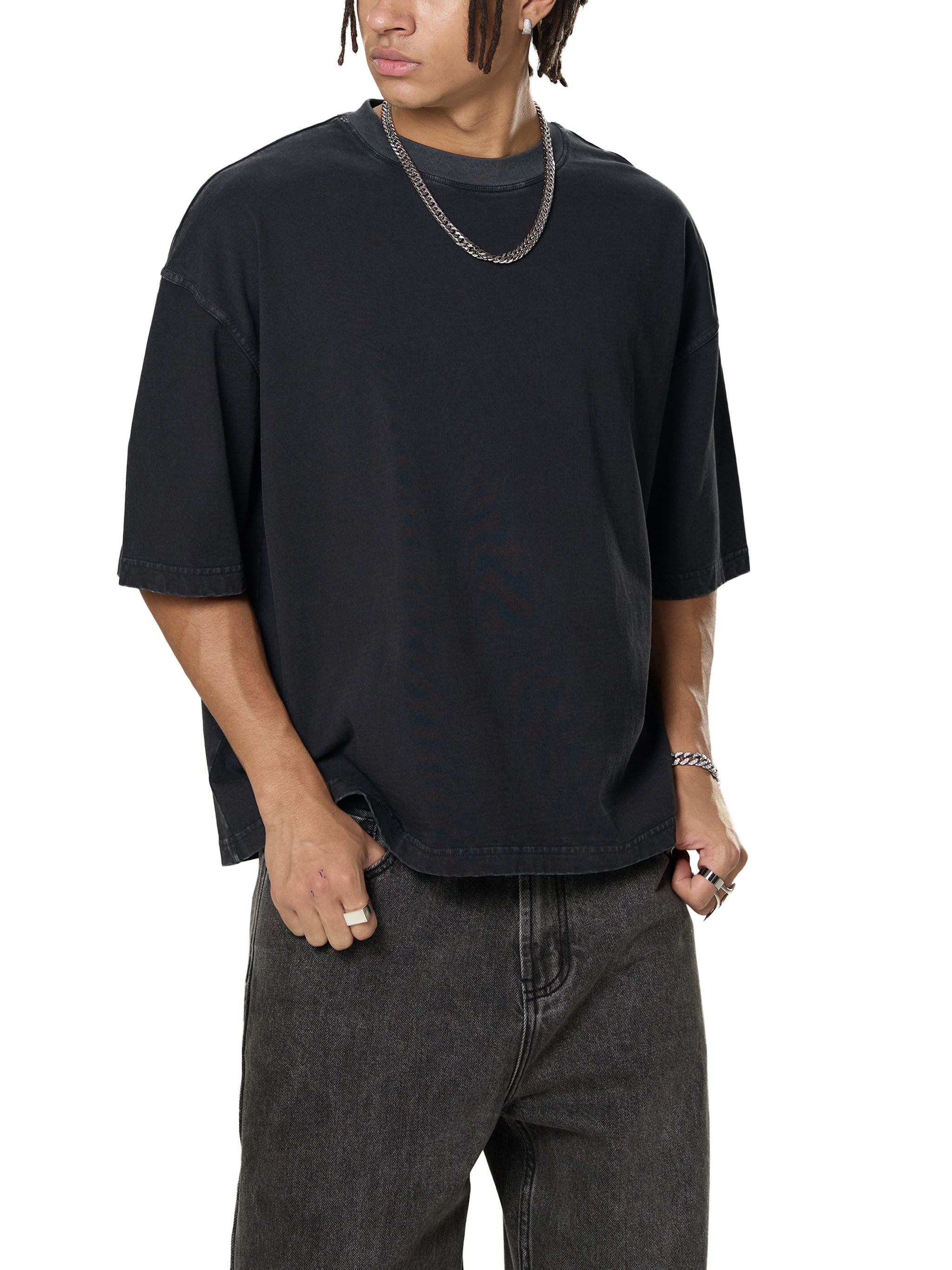 Flight x MECA Vintage Washed Boxy T-Shirt 1