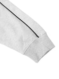 BLACK CARD Contrast Piping Raglan Hoodie