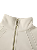 MECA TEAM Cropped Half-Zip Sweatshirt