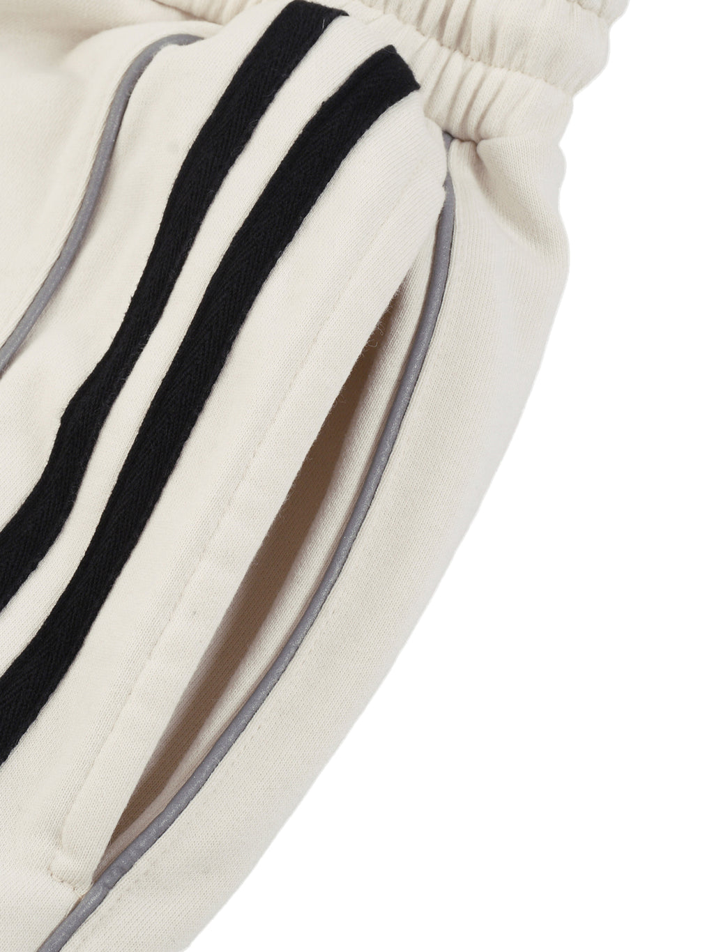 Flight x MECA Reflection Striped Straight-Leg Sweatpants