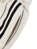 Beast Mode x MECA Reflection Striped Straight-Leg Sweatpants
