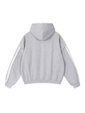 Rated x MECA Contrast Tape Raw Edge Double Layered Hoodie