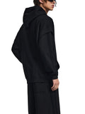 Rated x MECA Contrast Tape Raw Edge Double Layered Hoodie
