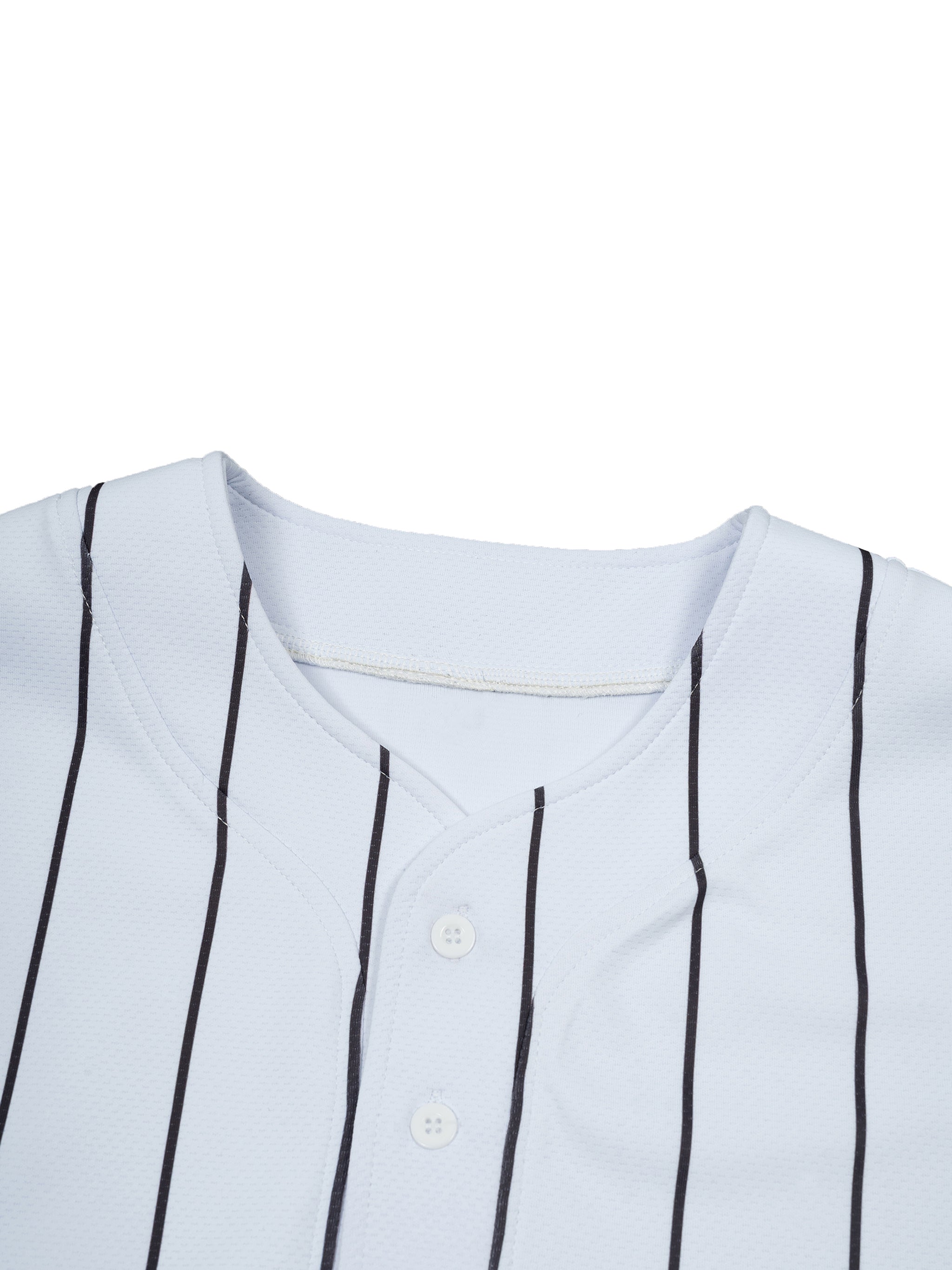 Rated x MECA Pinstripe Baseball Jersey