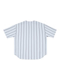 Next Level x MECA Pinstripe Baseball Jersey