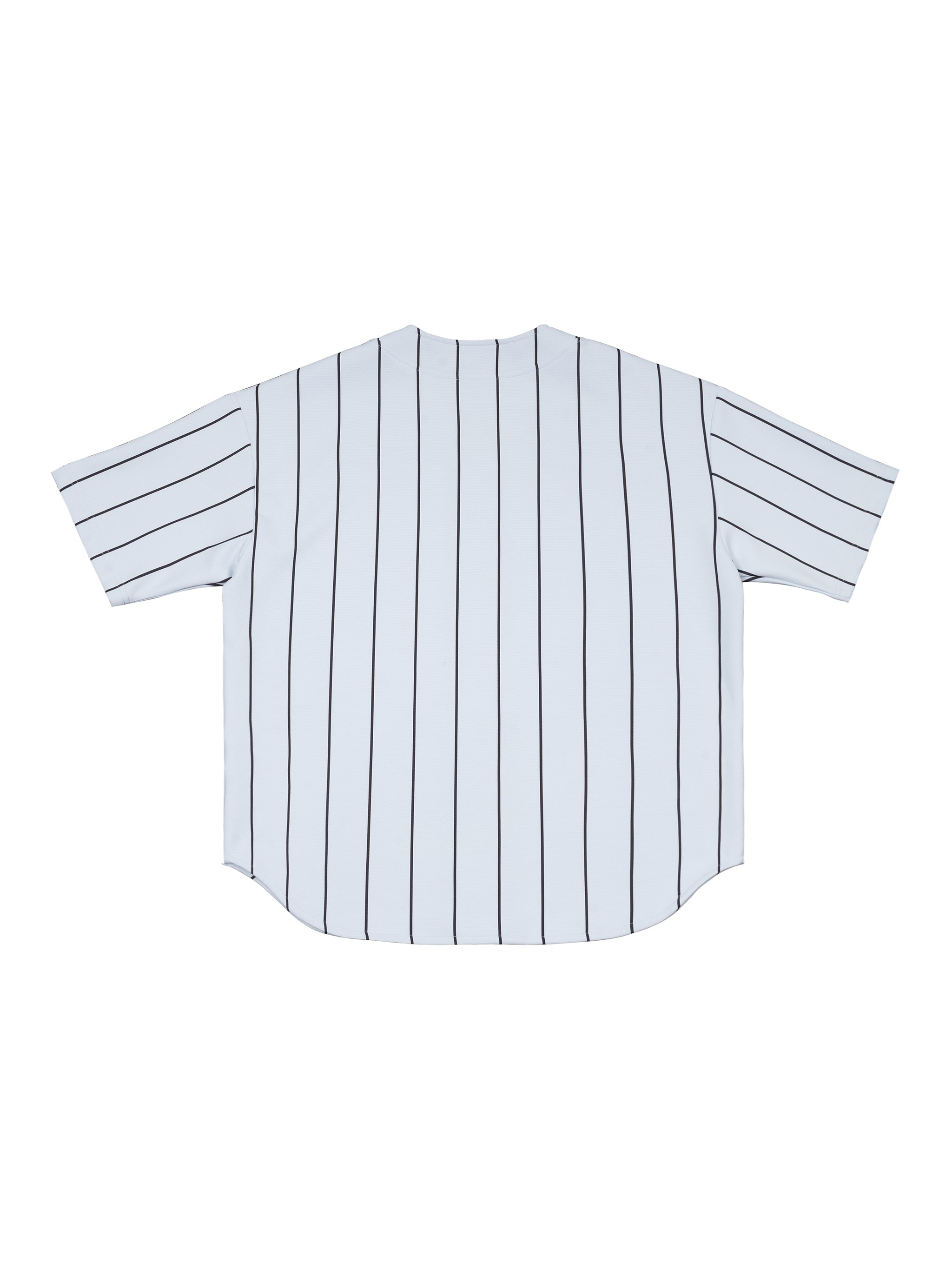 Next Level x MECA Pinstripe Baseball Jersey