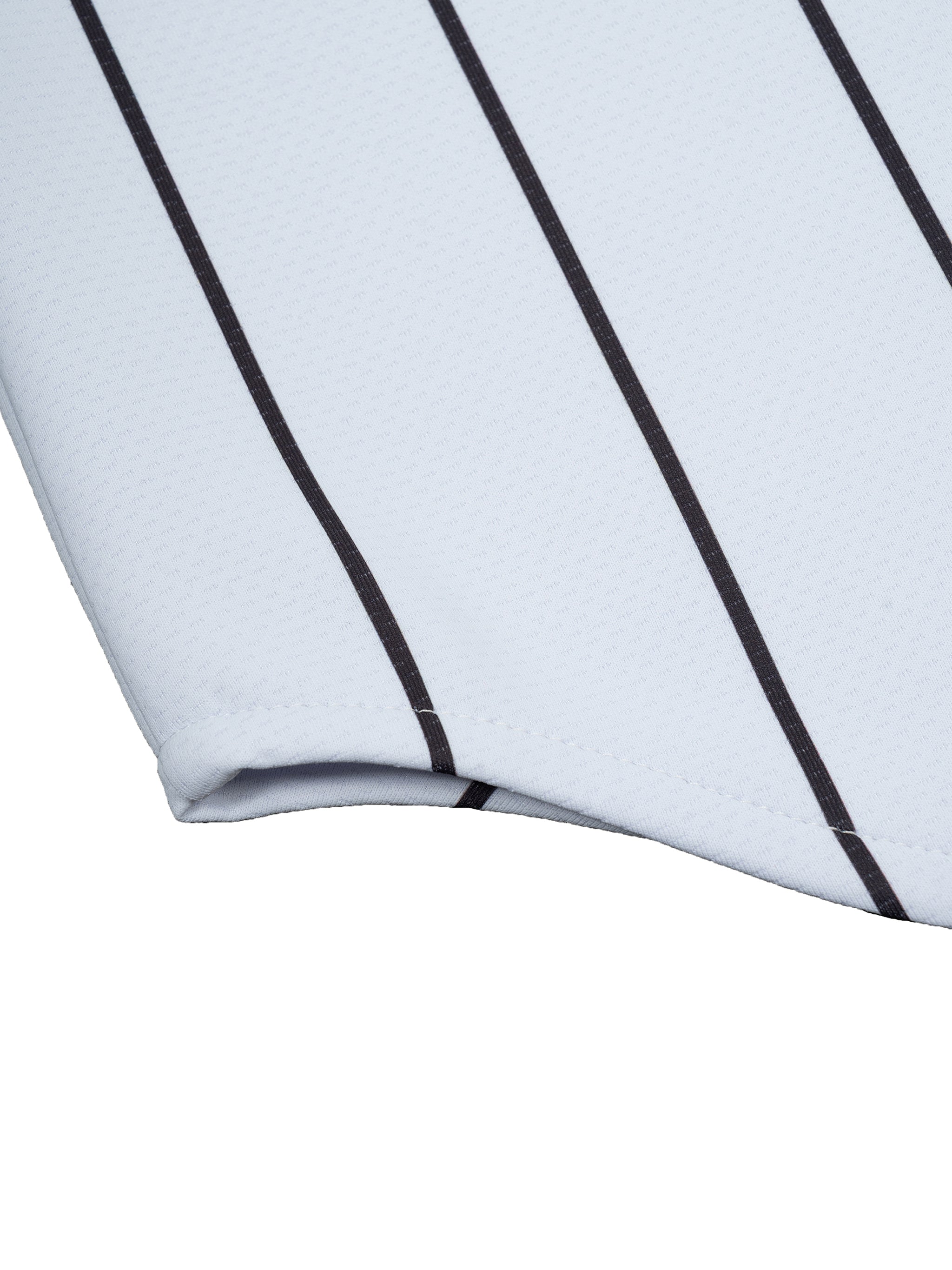 Next Level x MECA Pinstripe Baseball Jersey