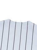 Rated x MECA Pinstripe Baseball Jersey