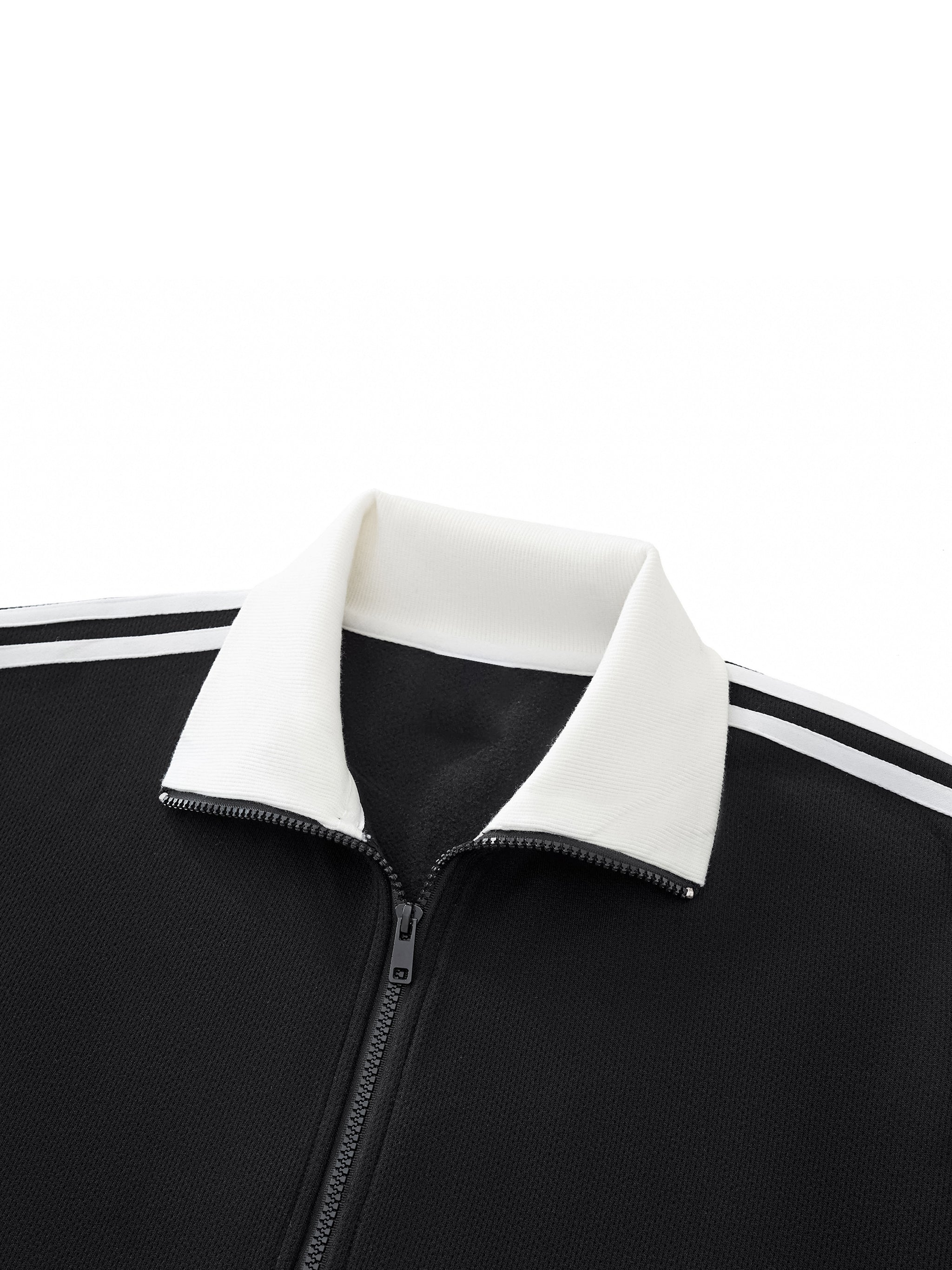 Beast Mode x MECA Contrast Side Stripe Fleece Track Jacket