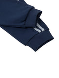 New Era x MECA Contrast Side Stripe Cropped Hoodie