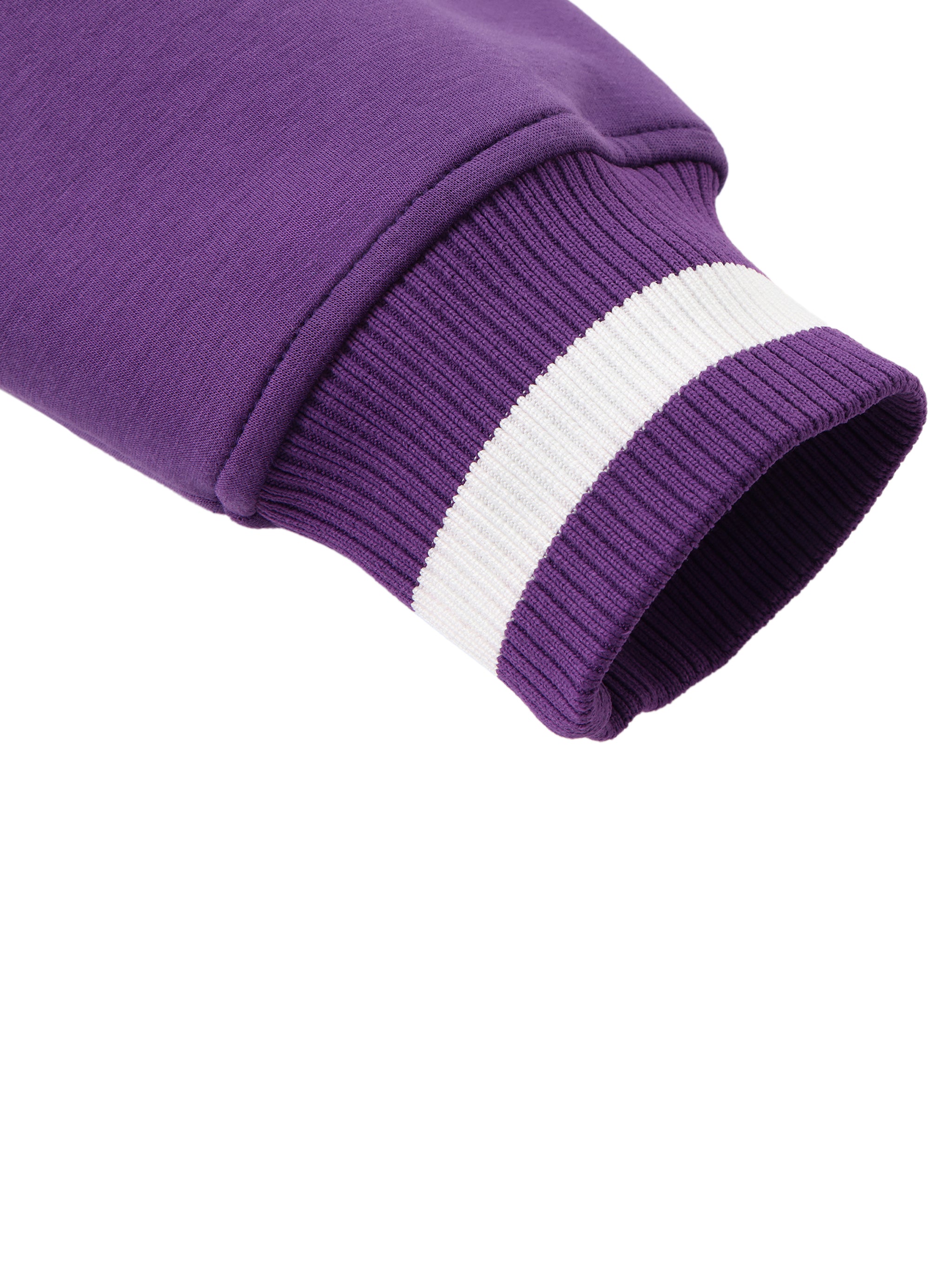 MECA x Ghosts Contrast Piping Zip Bomber Jacket