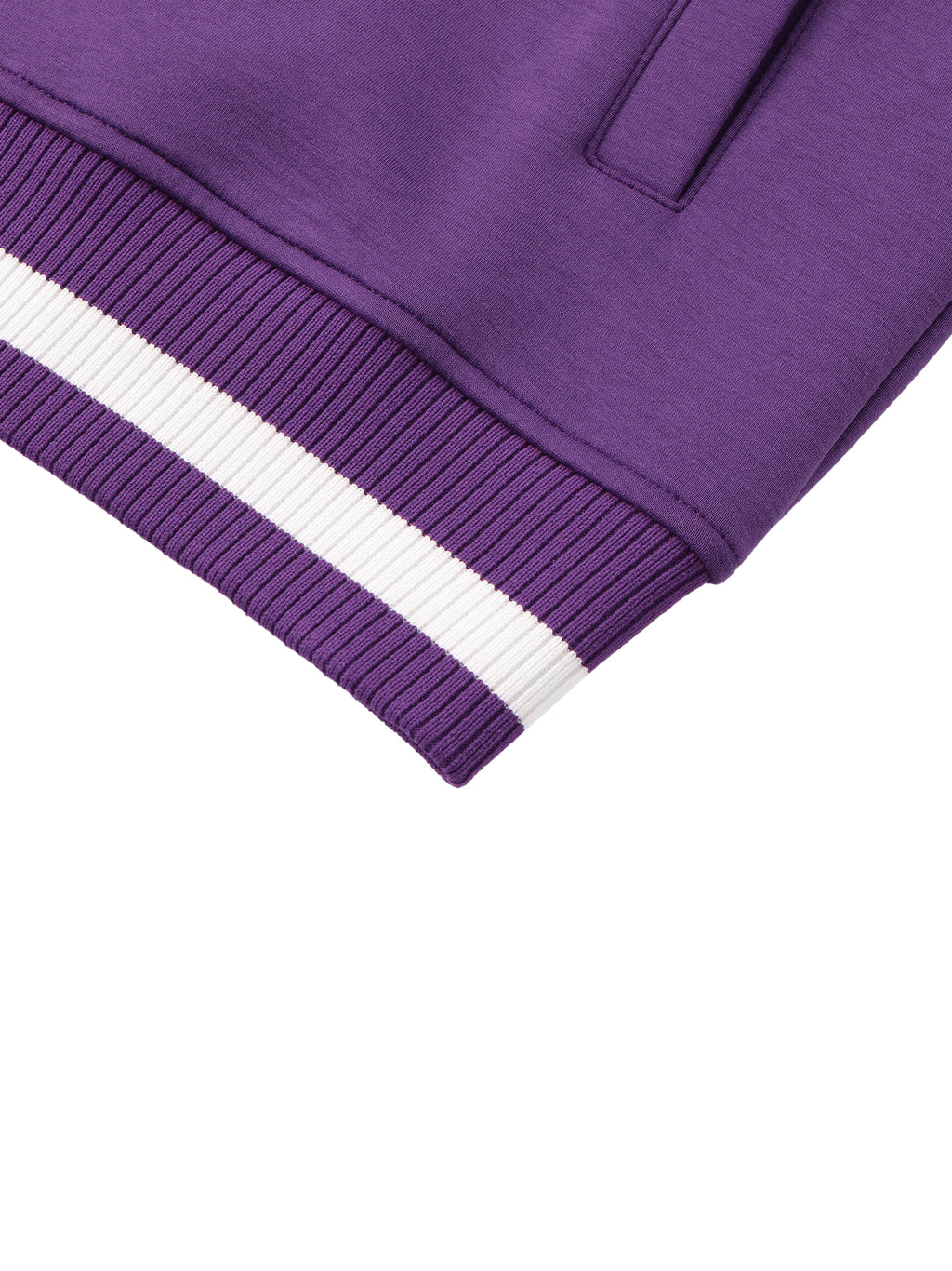 MECA x Ghosts Contrast Piping Zip Bomber Jacket