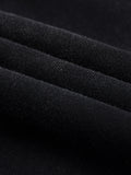 BLACK CARD Mineral Wash Piping Raw Hem Sweatshirt