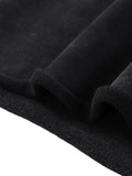 BLACK CARD Mineral Wash Piping Raw Hem Sweatshirt