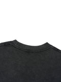 Beast Mode x MECA Vintage Wash Boxy Distressed Hem T-Shirt