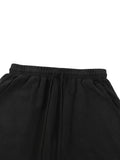 BLACK CARD Mineral Wash Waffle Knit Shorts
