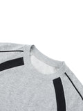 BLACK CARD Unisex Color Block Crewneck Sweatshirt