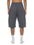 Kings Nationals x MECA Unisex Plaid Loose Capri Shorts